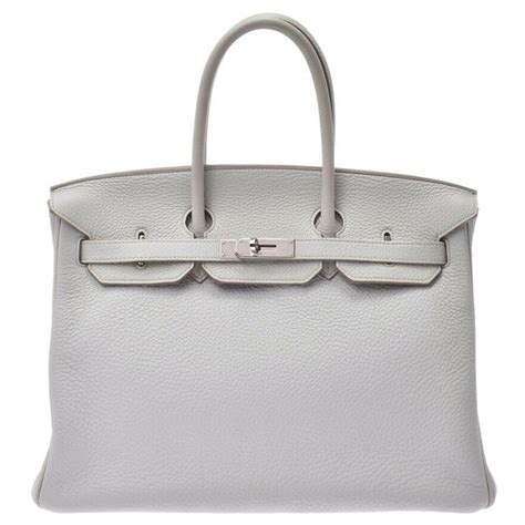 hermes birkin bag white and gray striped|hermes birkin bag 35cm.